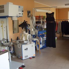 Wäschetruhe Wiedner in Dahme – Reinigungsraum